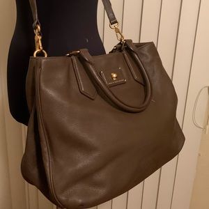 Marc By Marc Jacobs Brown Pebbled Leather Tote